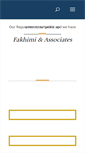 Mobile Screenshot of fakhimi.com